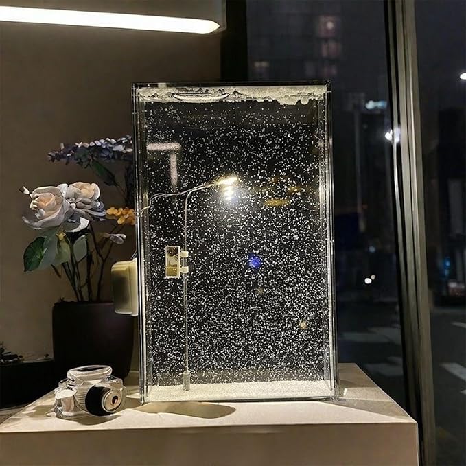 Snow flake desk street light