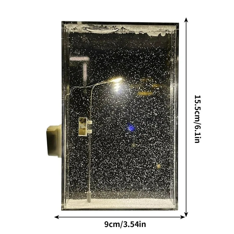 Snow flake desk street light