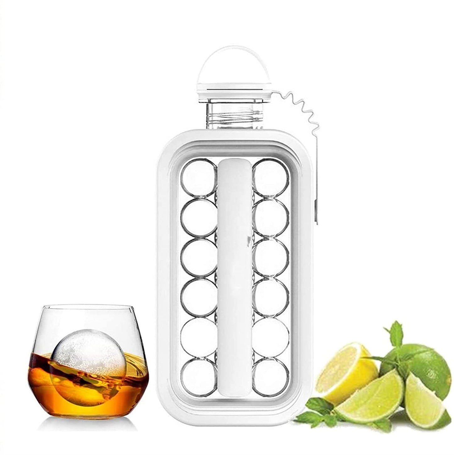 Iceball maker and bottle