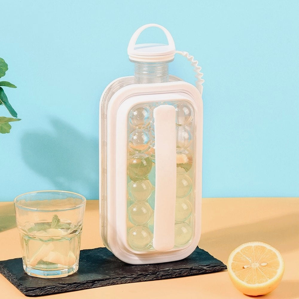 Iceball maker and bottle