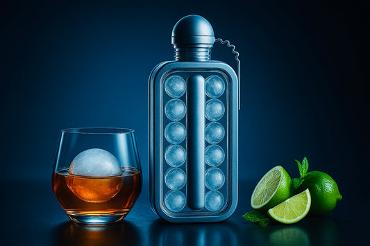 Iceball maker and bottle